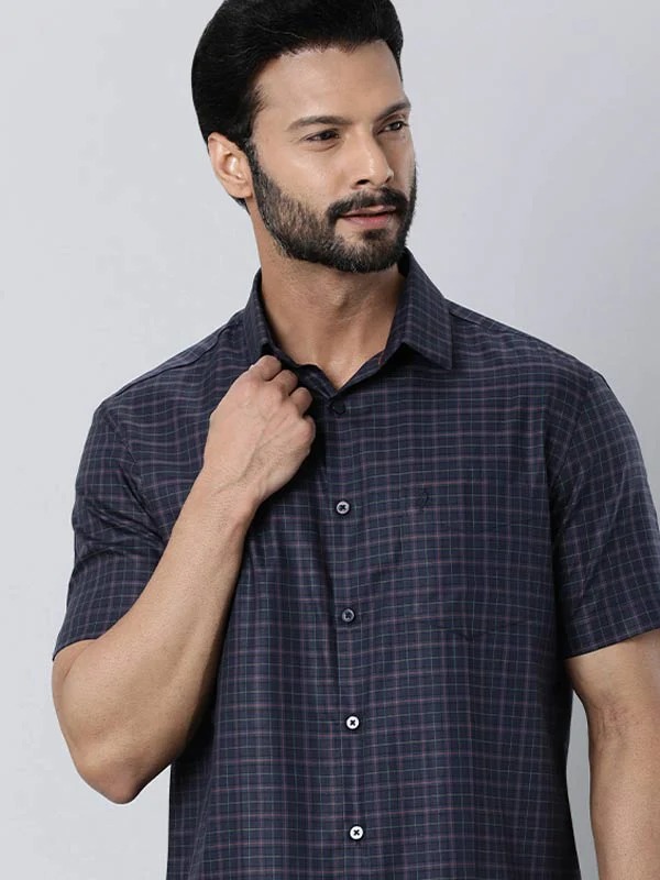 Indian Terrain Men Navy Shirt